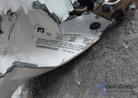 2005 Buick Lesabre Limited from USA, damaged, VIN 1G4HR54K45U225938